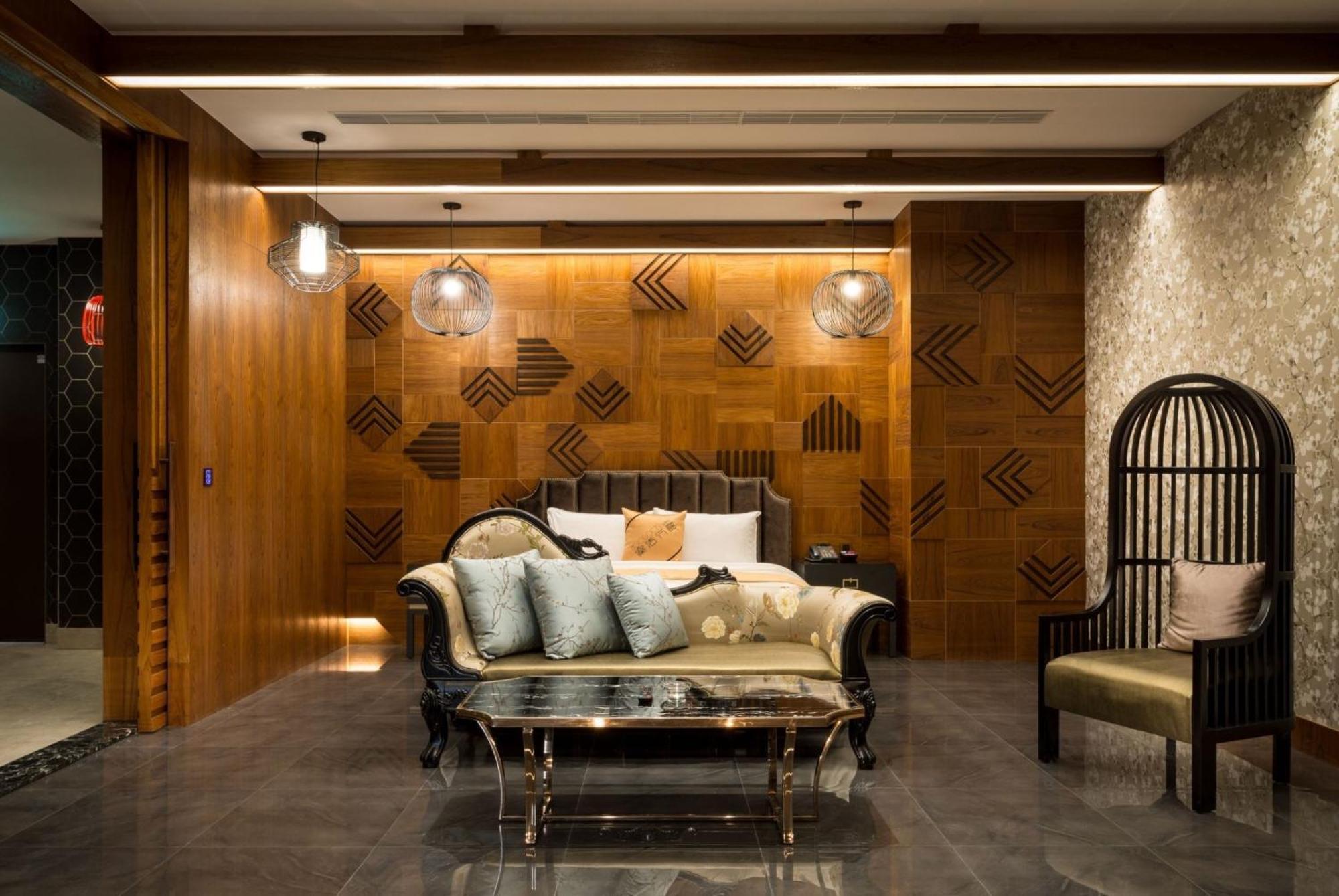 Icolour Villa Motel Taichung Buitenkant foto